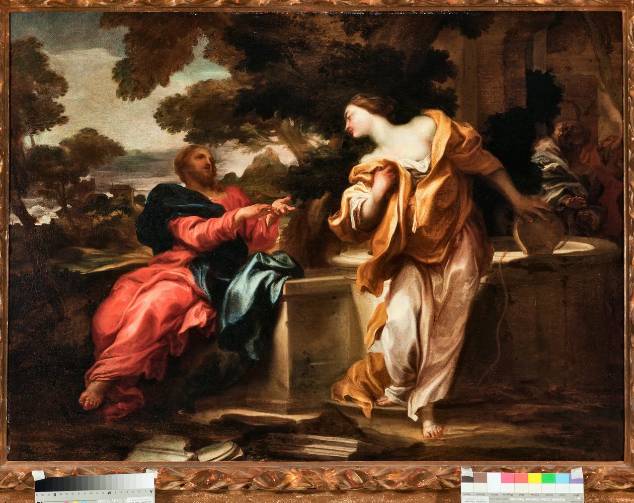 Cristo e la Samaritana al pozzo - Musei di Strada Nuova, Palazzo Rosso, Genova